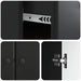 Bufet cu sertar Negru 66 x 34,5 x 90 cm Lemn prelucrat - WALTI WALTI