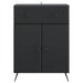 Bufet cu sertar Negru 66 x 34,5 x 90 cm Lemn prelucrat - WALTI WALTI