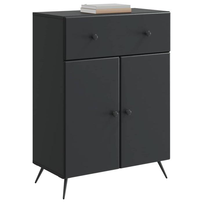 Bufet cu sertar Negru 66 x 34,5 x 90 cm Lemn prelucrat - WALTI WALTI