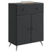 Bufet cu sertar Negru 66 x 34,5 x 90 cm Lemn prelucrat - WALTI WALTI