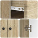 Bufet cu sertar Stejar Sonoma 66 x 34,5 x 90 cm Lemn prelucrat - WALTI WALTI