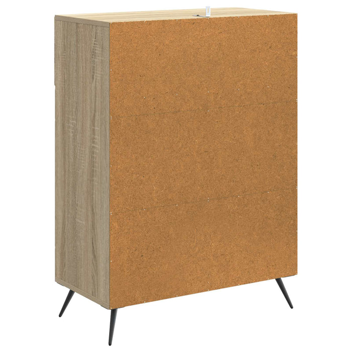 Bufet cu sertar Stejar Sonoma 66 x 34,5 x 90 cm Lemn prelucrat - WALTI WALTI