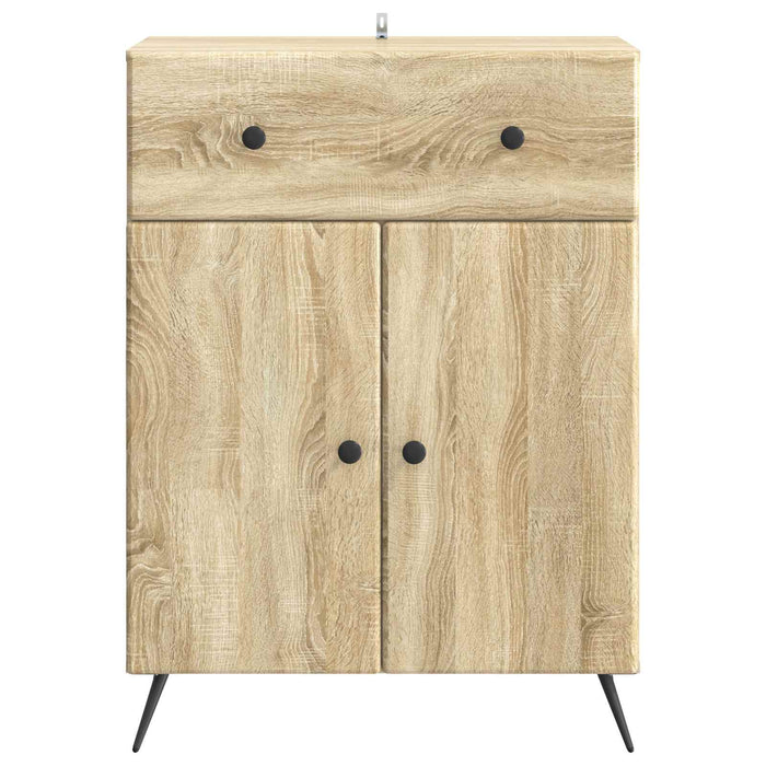 Bufet cu sertar Stejar Sonoma 66 x 34,5 x 90 cm Lemn prelucrat - WALTI WALTI