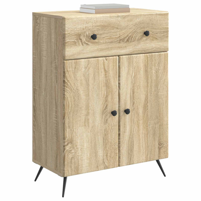 Bufet cu sertar Stejar Sonoma 66 x 34,5 x 90 cm Lemn prelucrat - WALTI WALTI