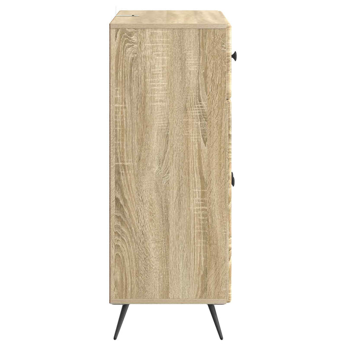 Bufet cu sertar Stejar Sonoma 66 x 34,5 x 90 cm Lemn prelucrat - WALTI WALTI