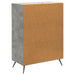 Bufet cu sertar Gri Beton 66 x 34,5 x 90 cm Lemn prelucrat - WALTI WALTI