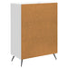 Bufet Alb foarte lucios 66 x 34,5 x 90 cm Lemn prelucrat - WALTI WALTI