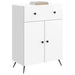 Bufet Alb foarte lucios 66 x 34,5 x 90 cm Lemn prelucrat - WALTI WALTI