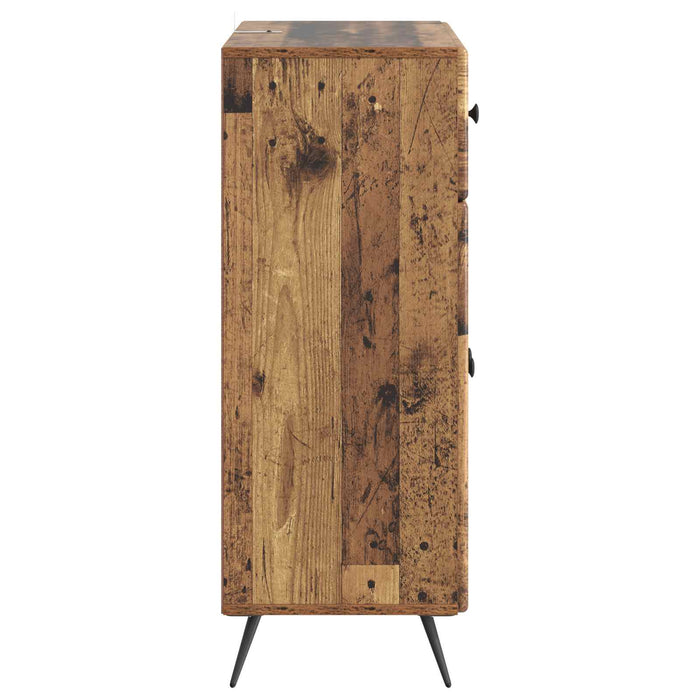Bufet cu sertar Lemn vechi 66 x 34,5 x 90 cm Lemn prelucrat - WALTI WALTI