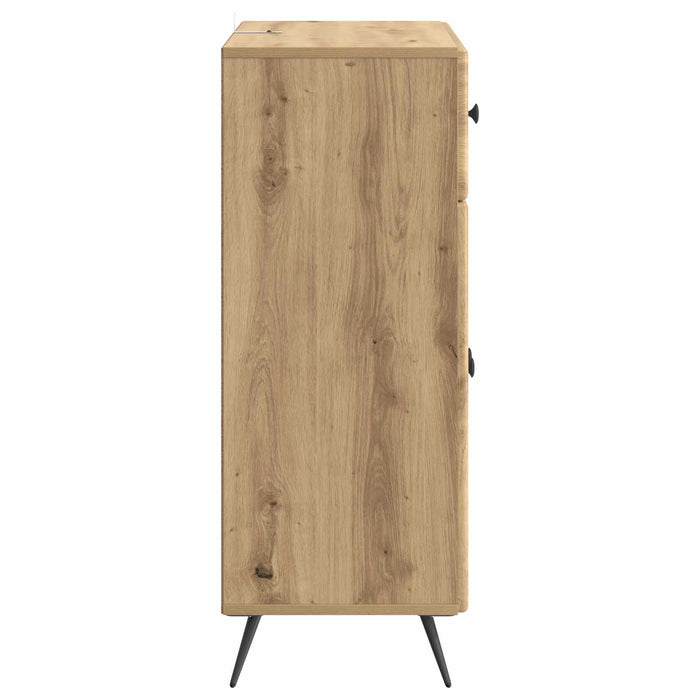 Bufet Stejar Artizanal 66 x 34,5 x 90 cm Lemn prelucrat - WALTI WALTI