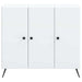 Bufet Alb 89 x 34,5 x 80 cm Lemn prelucrat - WALTI WALTI