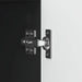 Bufet Negru 89 x 34,5 x 80 cm Lemn prelucrat - WALTI WALTI