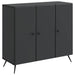 Bufet Negru 89 x 34,5 x 80 cm Lemn prelucrat - WALTI WALTI