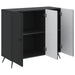 Bufet Negru 89 x 34,5 x 80 cm Lemn prelucrat - WALTI WALTI