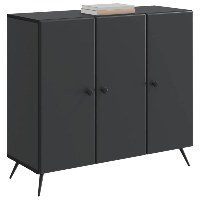 Bufet Negru 89 x 34,5 x 80 cm Lemn prelucrat - WALTI WALTI