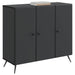 Bufet Negru 89 x 34,5 x 80 cm Lemn prelucrat - WALTI WALTI