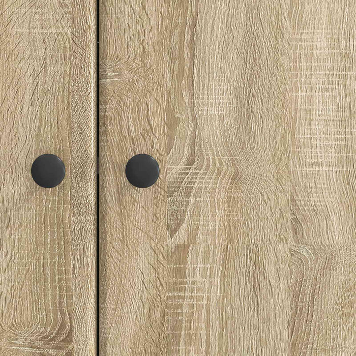 Bufet Stejar Sonoma 89 x 34,5 x 80 cm Lemn prelucrat - WALTI WALTI