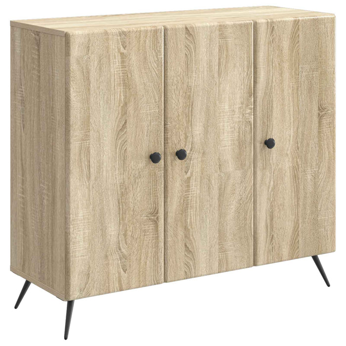 Bufet Stejar Sonoma 89 x 34,5 x 80 cm Lemn prelucrat - WALTI WALTI