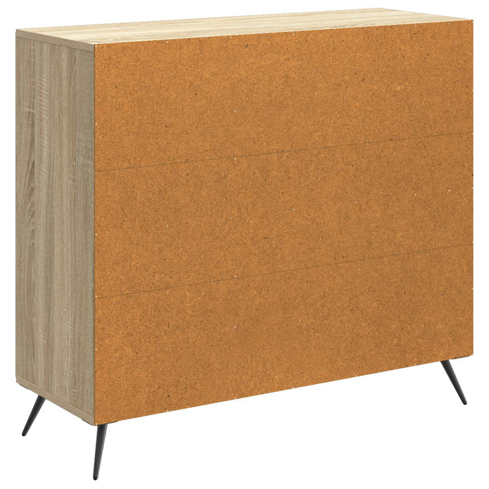 Bufet Stejar Sonoma 89 x 34,5 x 80 cm Lemn prelucrat - WALTI WALTI