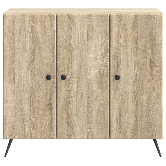 Bufet Stejar Sonoma 89 x 34,5 x 80 cm Lemn prelucrat - WALTI WALTI