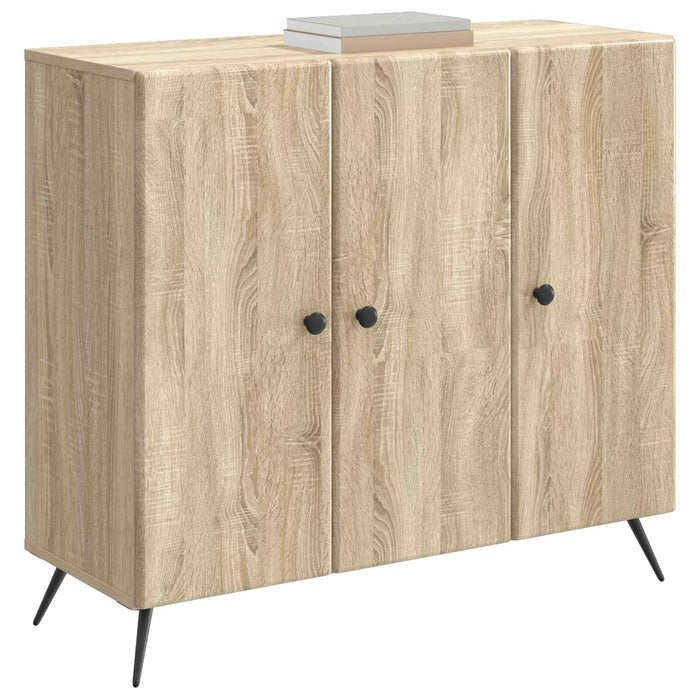 Bufet Stejar Sonoma 89 x 34,5 x 80 cm Lemn prelucrat - WALTI WALTI