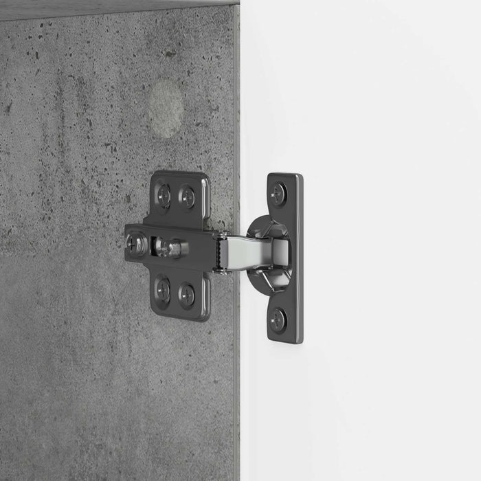 Bufet Gri Beton 89 x 34,5 x 80 cm Lemn prelucrat - WALTI WALTI