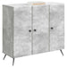 Bufet Gri Beton 89 x 34,5 x 80 cm Lemn prelucrat - WALTI WALTI