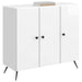 Bufet Alb foarte lucios 89 x 34,5 x 80 cm Lemn prelucrat - WALTI WALTI