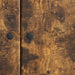 Bufet Stejar fumuriu 89 x 34,5 x 80 cm Lemn prelucrat - WALTI WALTI