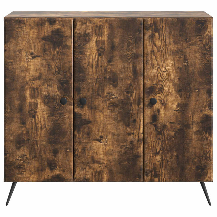 Bufet Stejar fumuriu 89 x 34,5 x 80 cm Lemn prelucrat - WALTI WALTI