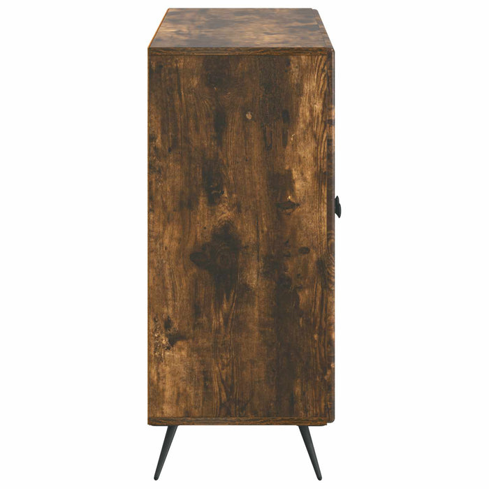 Bufet Stejar fumuriu 89 x 34,5 x 80 cm Lemn prelucrat - WALTI WALTI