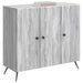 Bufet Sonoma gri 89 x 34,5 x 80 cm Lemn prelucrat - WALTI WALTI