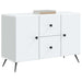 Bufet cu sertar Alb 89 x 34,5 x 60 cm Lemn prelucrat - WALTI WALTI