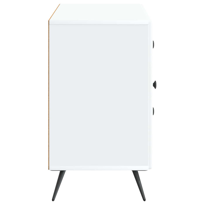 Bufet cu sertar Alb 89 x 34,5 x 60 cm Lemn prelucrat - WALTI WALTI