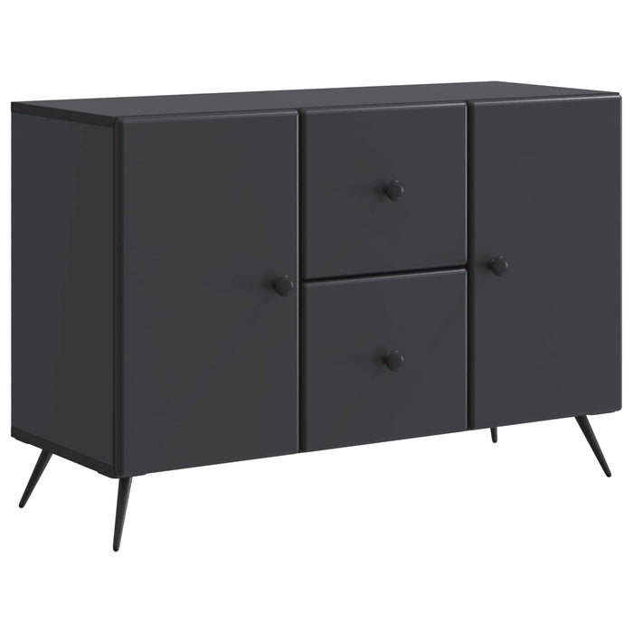 Bufet cu sertar Negru 89 x 34,5 x 60 cm Lemn prelucrat - WALTI WALTI