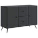 Bufet cu sertar Negru 89 x 34,5 x 60 cm Lemn prelucrat - WALTI WALTI