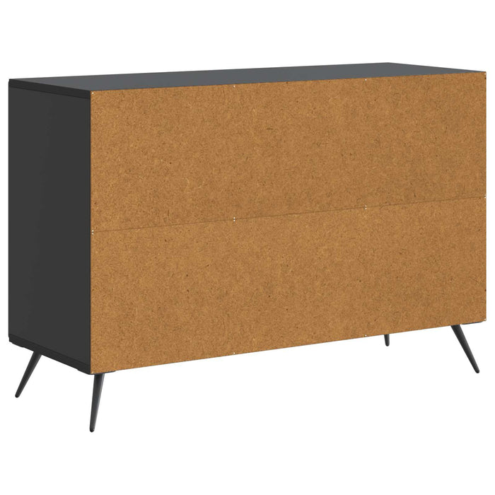 Bufet cu sertar Negru 89 x 34,5 x 60 cm Lemn prelucrat - WALTI WALTI