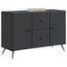 Bufet cu sertar Negru 89 x 34,5 x 60 cm Lemn prelucrat - WALTI WALTI