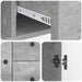 Bufet cu sertar Gri Beton 89 x 34,5 x 60 cm Lemn prelucrat - WALTI WALTI