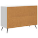 Bufet Alb foarte lucios 89 x 34,5 x 60 cm Lemn prelucrat - WALTI WALTI