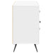 Bufet Alb foarte lucios 89 x 34,5 x 60 cm Lemn prelucrat - WALTI WALTI