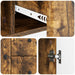 Bufet cu sertar Stejar fumuriu 89 x 34,5 x 60 cm Lemn prelucrat - WALTI WALTI