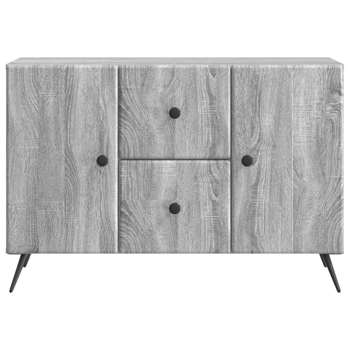 Bufet cu sertar Sonoma gri 89 x 34,5 x 60 cm Lemn prelucrat - WALTI WALTI