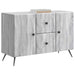 Bufet cu sertar Sonoma gri 89 x 34,5 x 60 cm Lemn prelucrat - WALTI WALTI