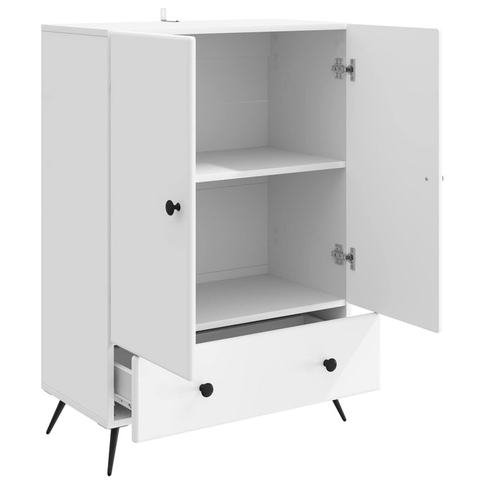 Bufet cu sertar Alb 66 x 34,5 x 95 cm Lemn prelucrat - WALTI WALTI