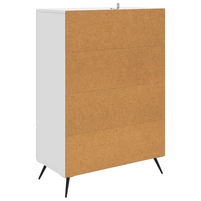 Bufet cu sertar Alb 66 x 34,5 x 95 cm Lemn prelucrat - WALTI WALTI
