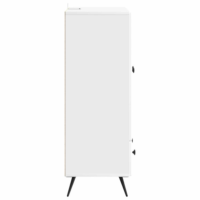 Bufet cu sertar Alb 66 x 34,5 x 95 cm Lemn prelucrat - WALTI WALTI
