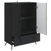 Bufet cu sertar Negru 66 x 34,5 x 95 cm Lemn prelucrat - WALTI WALTI