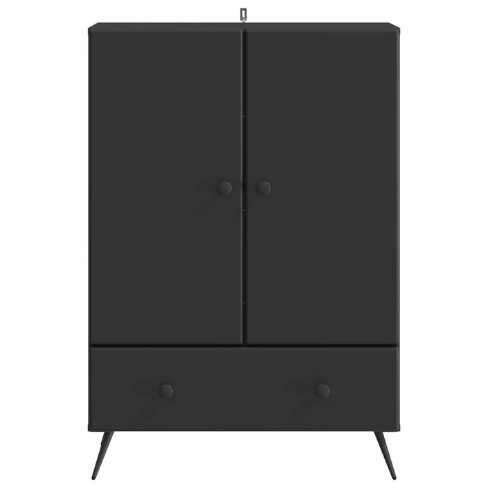 Bufet cu sertar Negru 66 x 34,5 x 95 cm Lemn prelucrat - WALTI WALTI