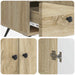 Bufet cu sertar Stejar Sonoma 66 x 34,5 x 95 cm Lemn prelucrat - WALTI WALTI
